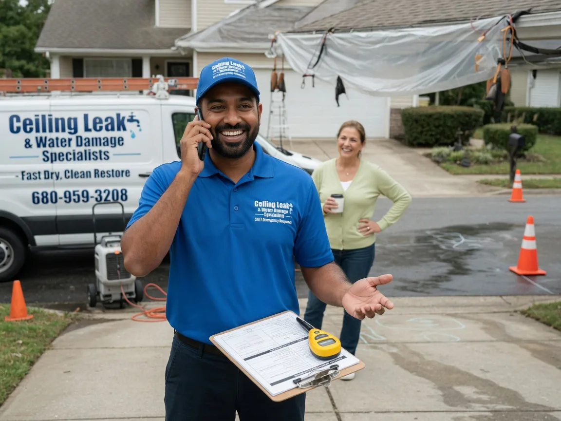 Ceiling Leak Cleanup Simpsonville, KY FAQs